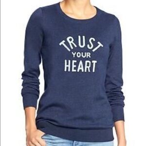 NWT XS navy sweater